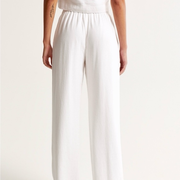 High rise linen pants - Picture 4 of 6